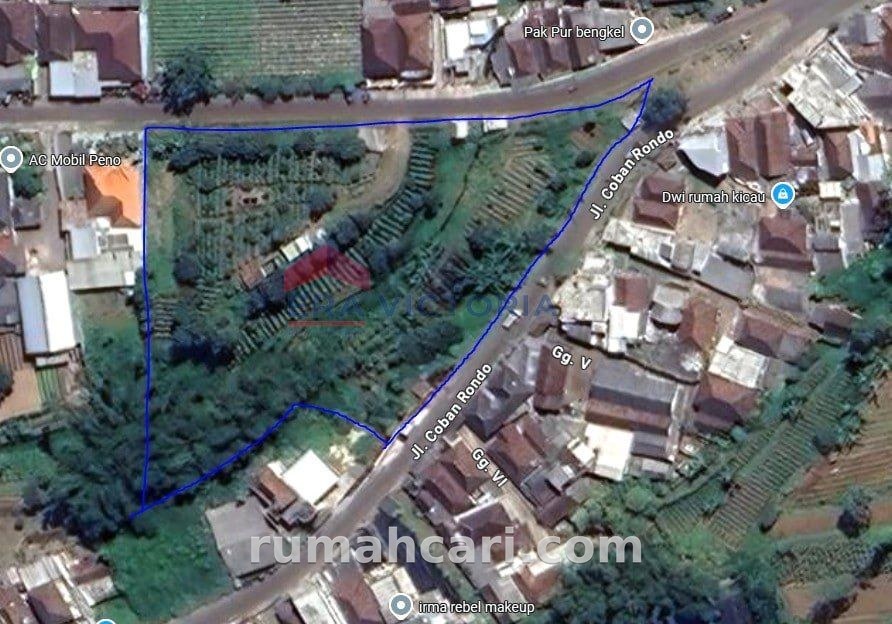 Tanah Dijual di Batu Dekat Wisata, Cocok Villa & Resort